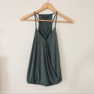 AE Army Green Tank Top